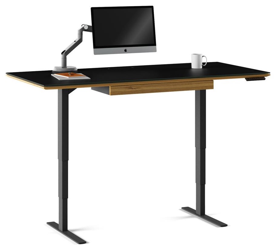 BDI Sequel 20 Lift Standing Desk With Keyboard Storage Drawer Belfort